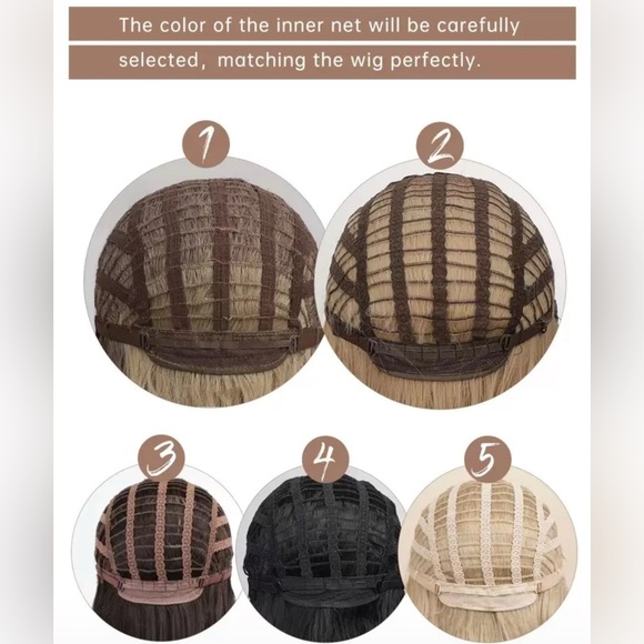 26 Inch Wavy Reddish long hair with bangs Natural looking wig - Picture 9 of 11